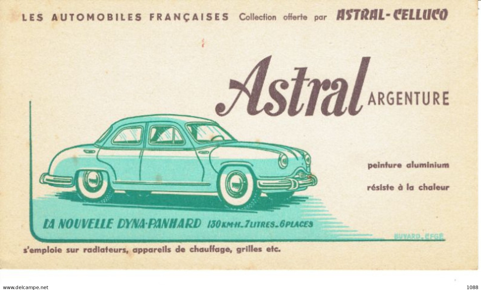 BUVARD     ASTRAL - Automotive