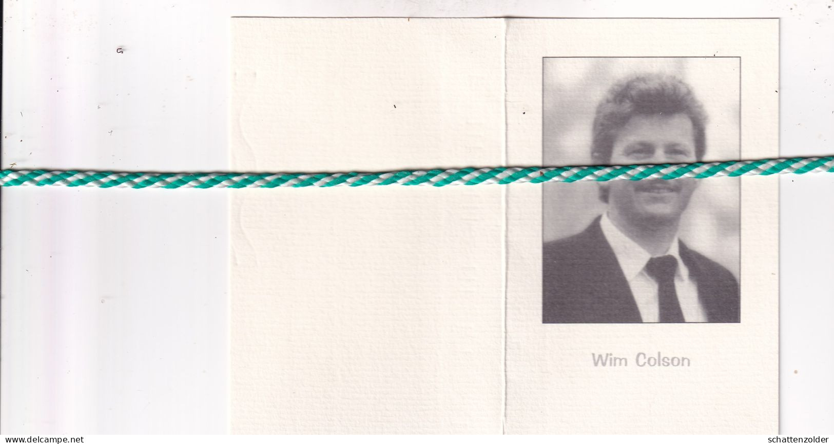 Wim Colson-Gabriëls; Opoeteren 1948, 1995. Foto - Obituary Notices