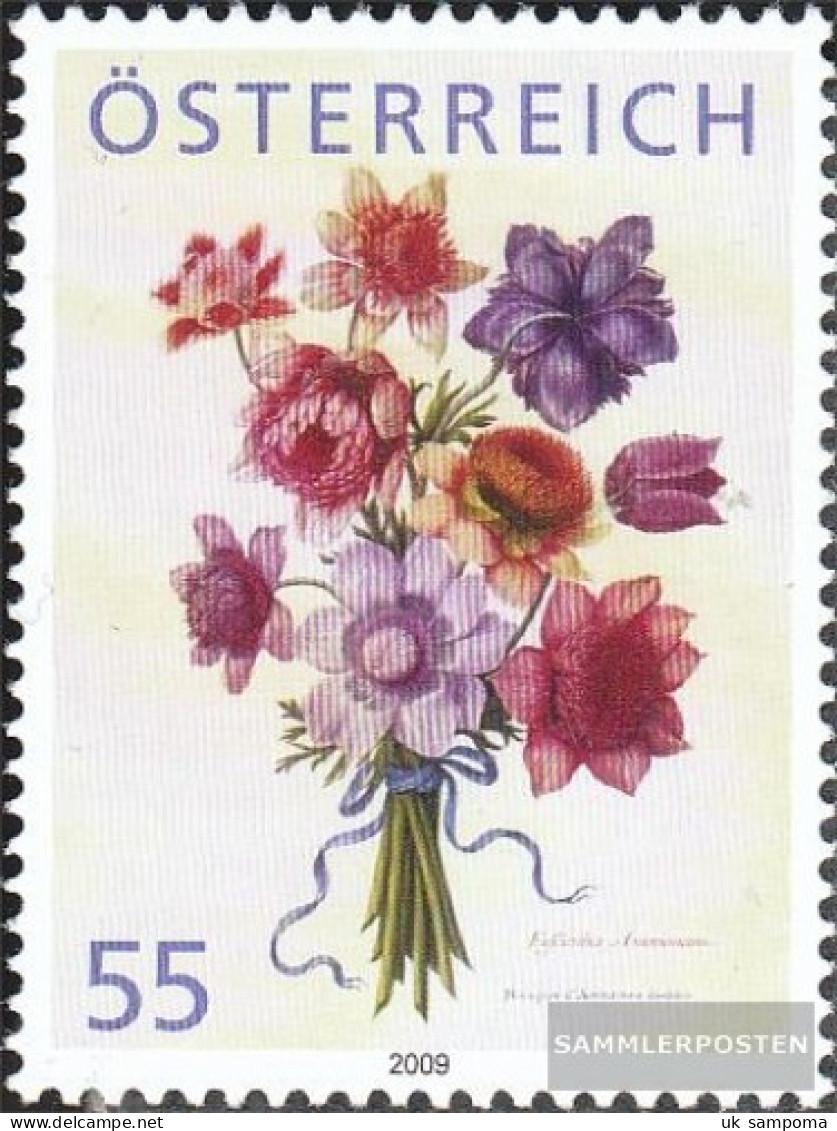 Austria 2821 (complete Issue) Unmounted Mint / Never Hinged 2009 Treuebonusmarke: Anemones - Unused Stamps