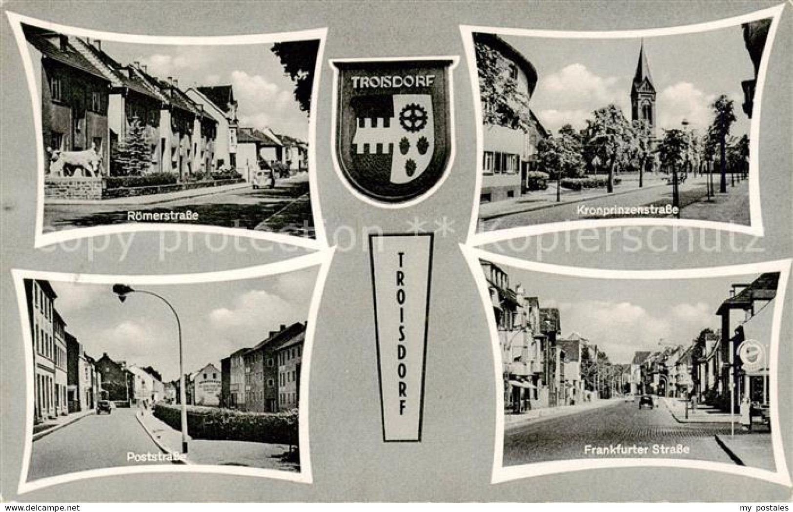 73831728 Troisdorf Roemerstrasse Poststrasse Kronprinzenstrasse Frankfurter Stra - Troisdorf