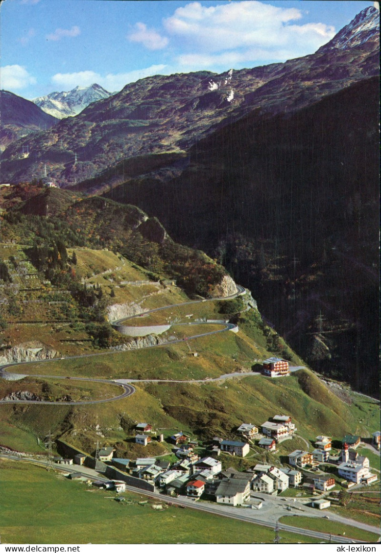 Ansichtskarte  Alpen, Stuben 1409 M. Mit Arlbergstraße 1980 - Unclassified