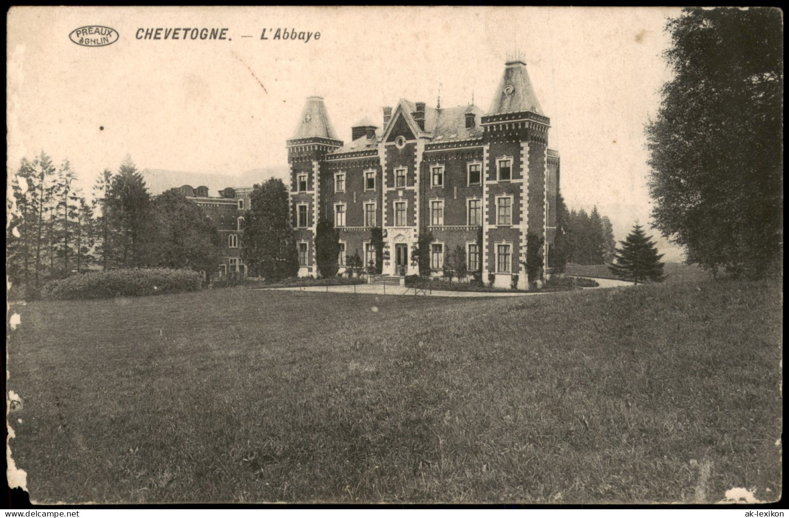 Postkaart Chevetogne-Ciney Ciney L'Abbaye/Abtei Chevetogne 1918 - Sonstige & Ohne Zuordnung