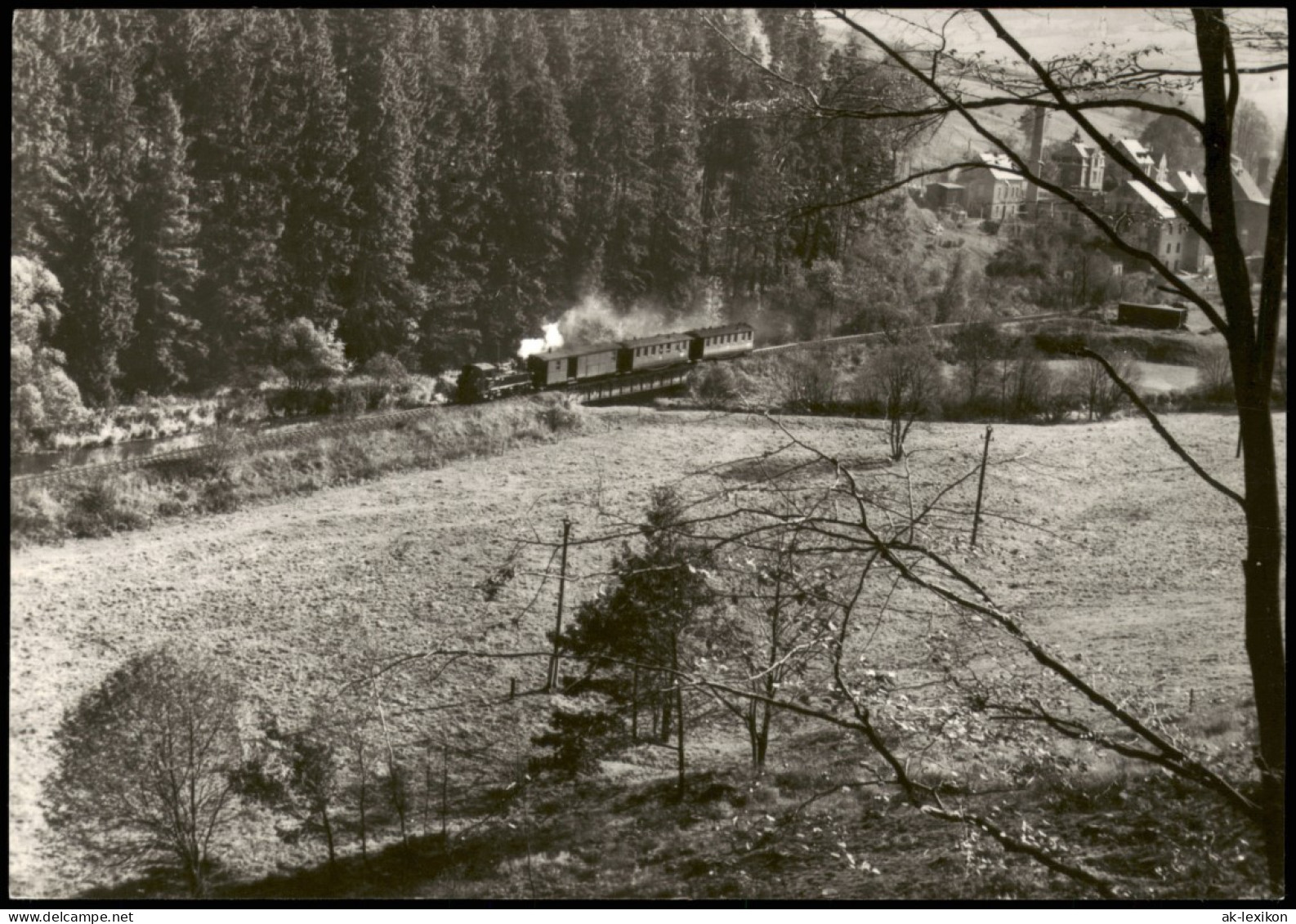 Jöhstadt (Erzgebirge) Schmalspurbahn Wolkenstein - Jöhstadt 1972/1985 - Jöhstadt