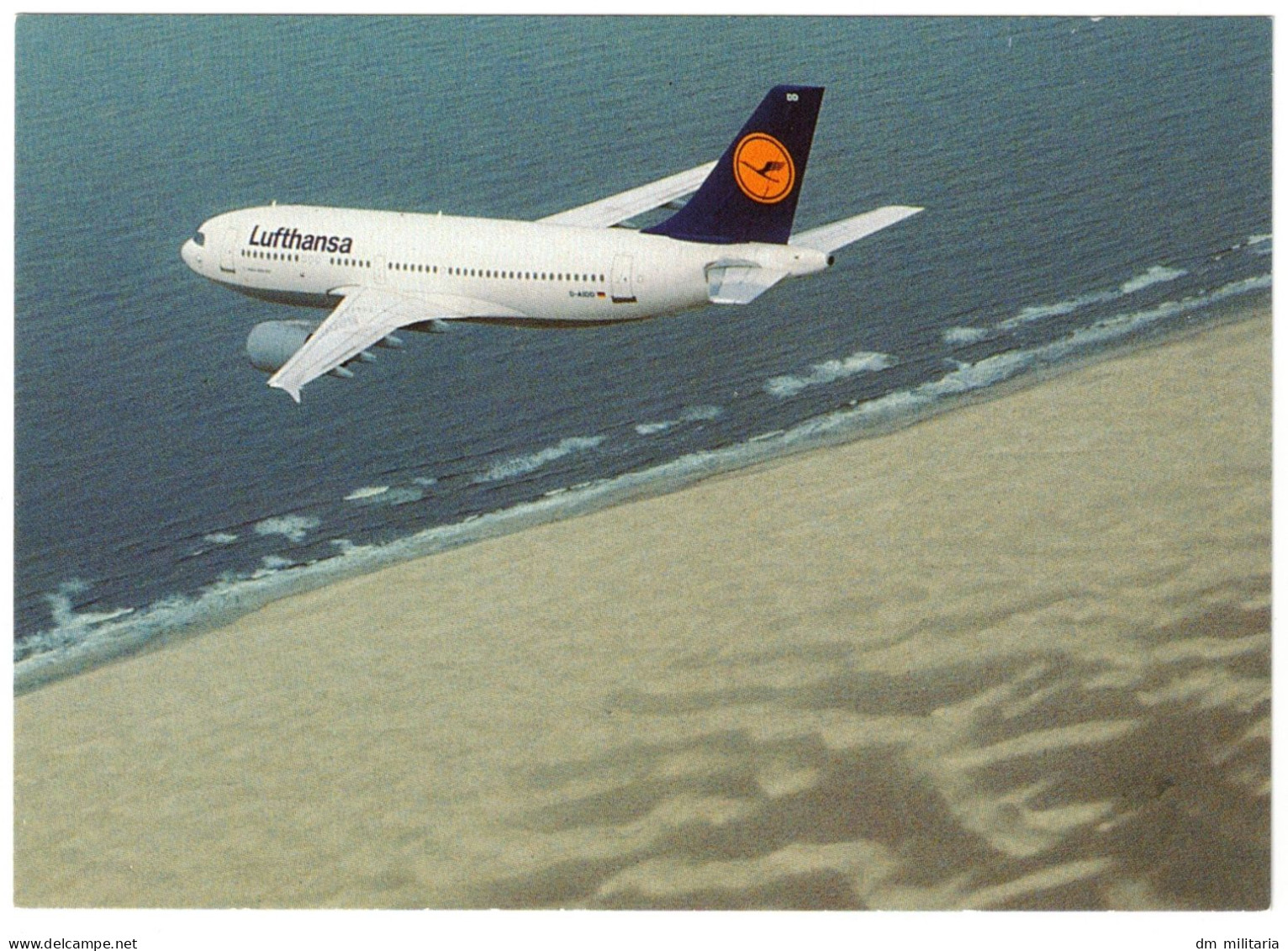 BELLE CARTE : LUFTHANSA AIRBUS A310-300 - 1946-....: Modern Era