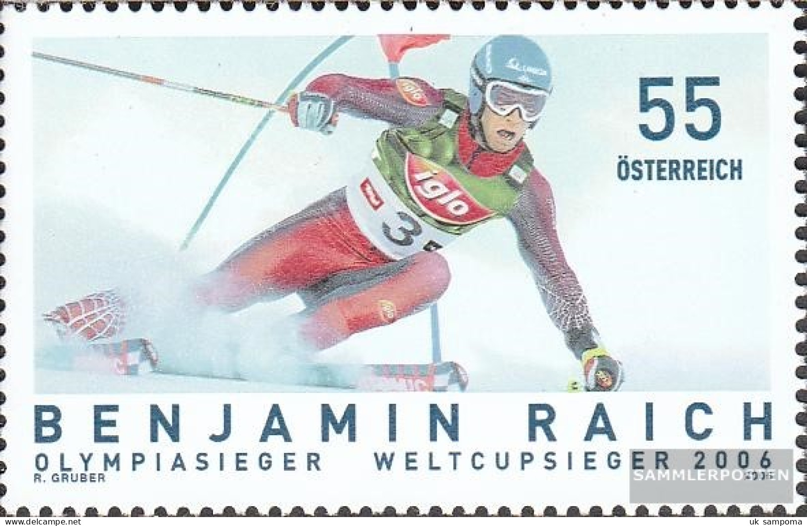 Austria 2616 (complete Issue) Unmounted Mint / Never Hinged 2006 Skirennen - Nuovi