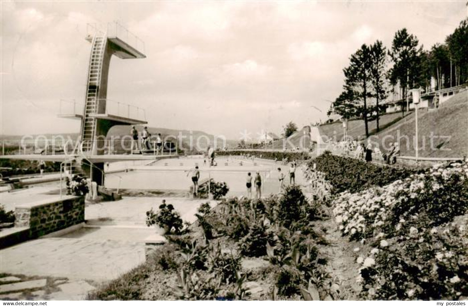 73831678 Bad Kissingen Schwimmbad Mit Sprungturm Bad Kissingen - Bad Kissingen