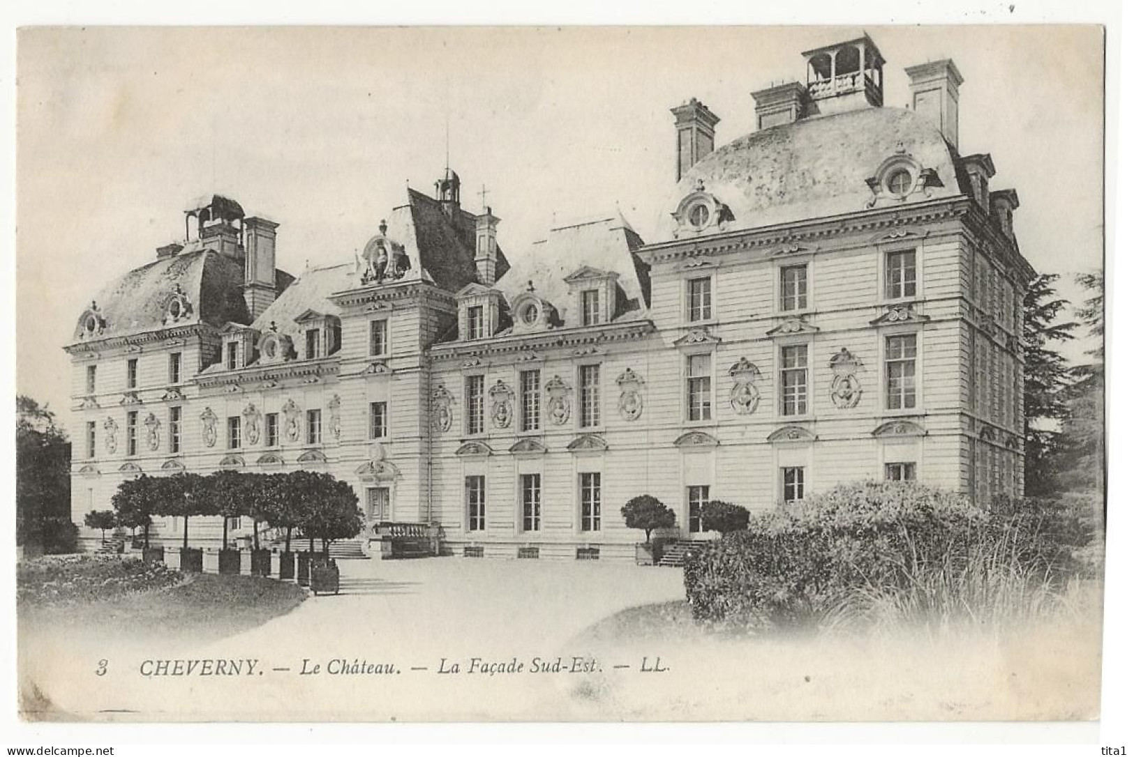 216 -Cheverny (Nr.3) - Le Château - La Façade Sud-Est - Cheverny