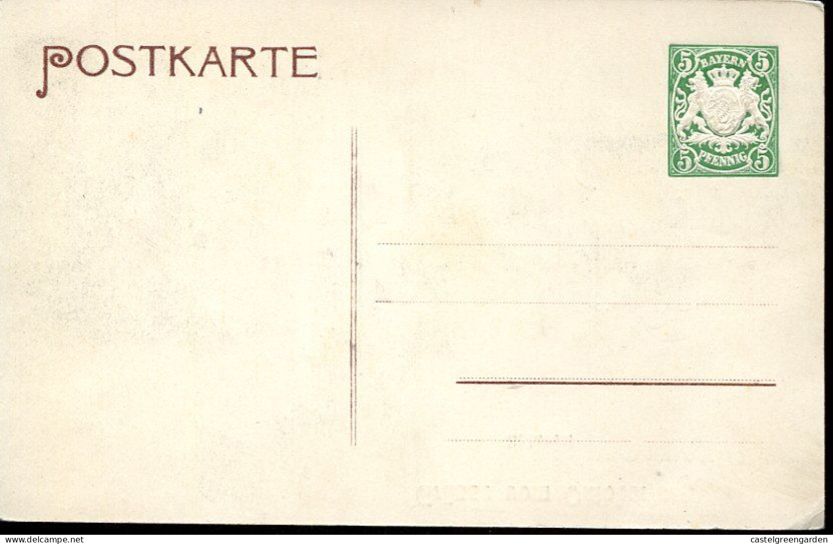 X 0578 Bayern Baviere,stationery Card 5pf.grusse Vom Oktoberfest Munchen ,1905 Braurosl, - Postal  Stationery