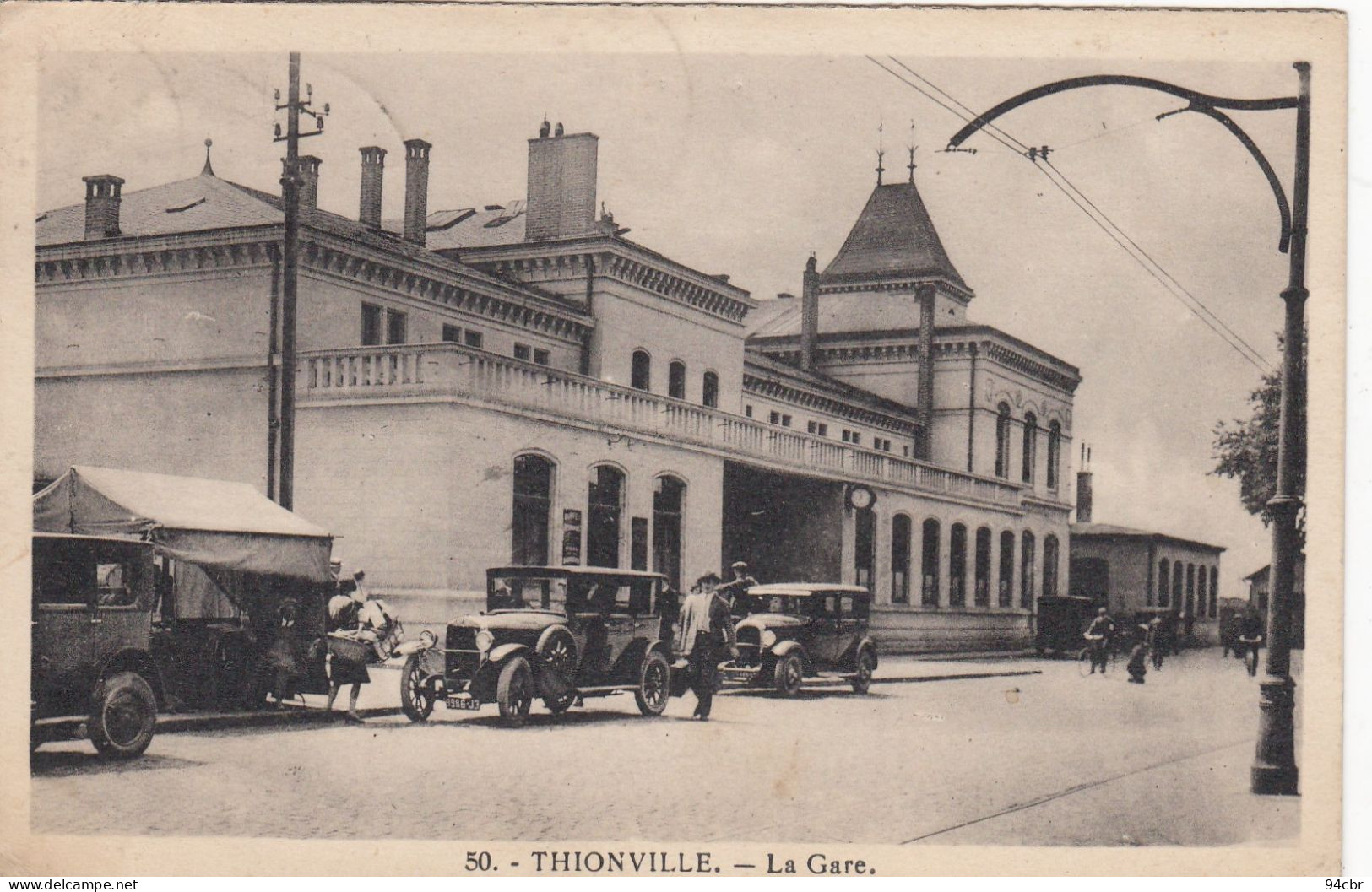 CPA (57)   THIONVILLE  La Gare - Thionville