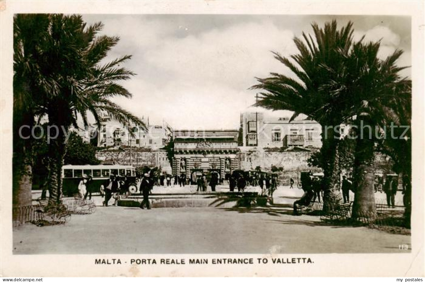 73831547 Malta  Insel Porta Reale Main Entrance To Valletta  - Malta