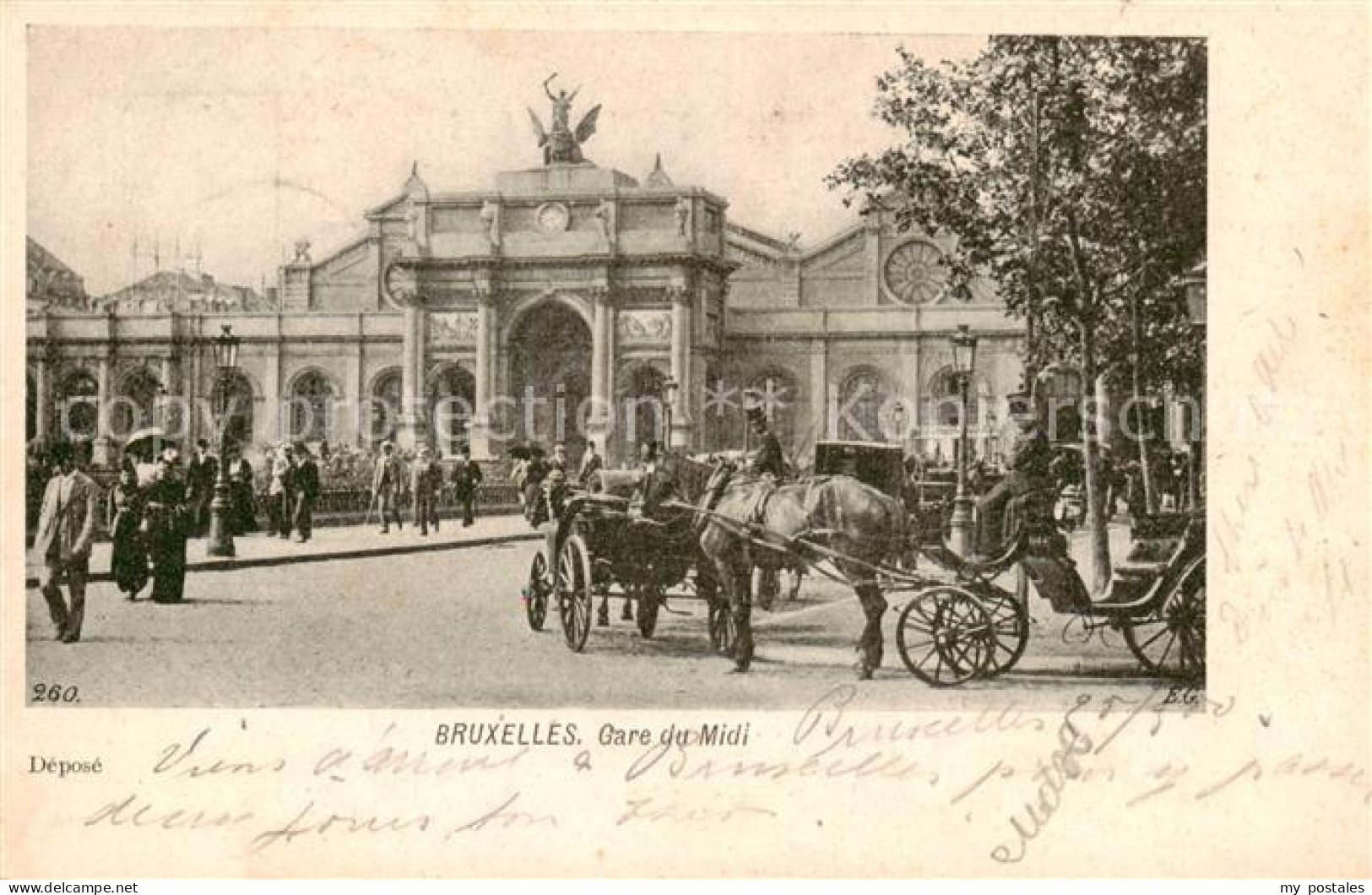 73831545 Bruxelles Bruessel Gare Du Midi Bruxelles Bruessel - Altri & Non Classificati