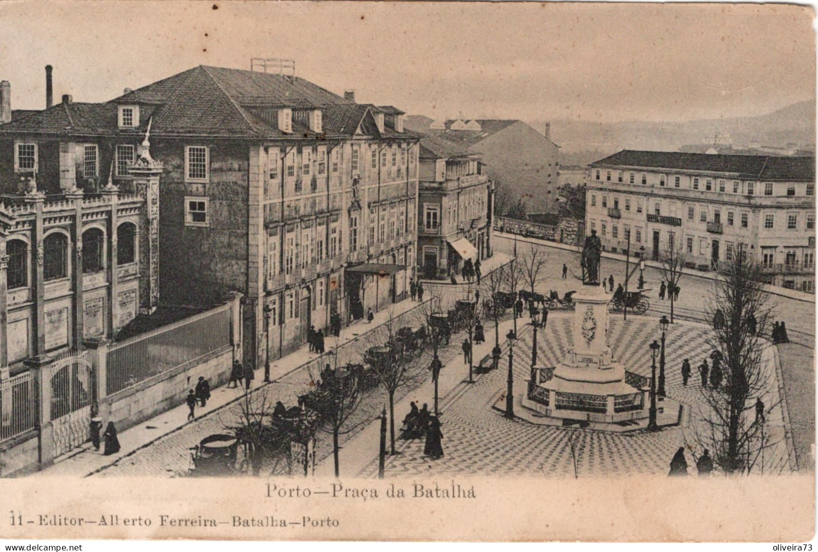 PORTO - Praça Da Batalha (Ed. Alberto Ferreira - Nº 11) PORTUGAL - Porto