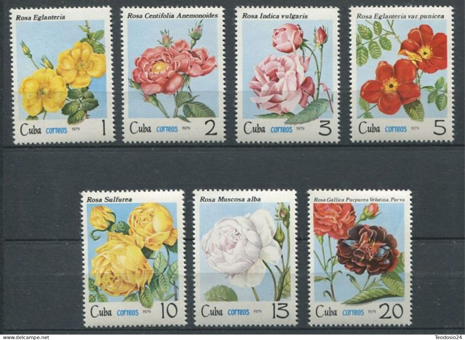 Cuba 1979  2140/6 ** - Unused Stamps