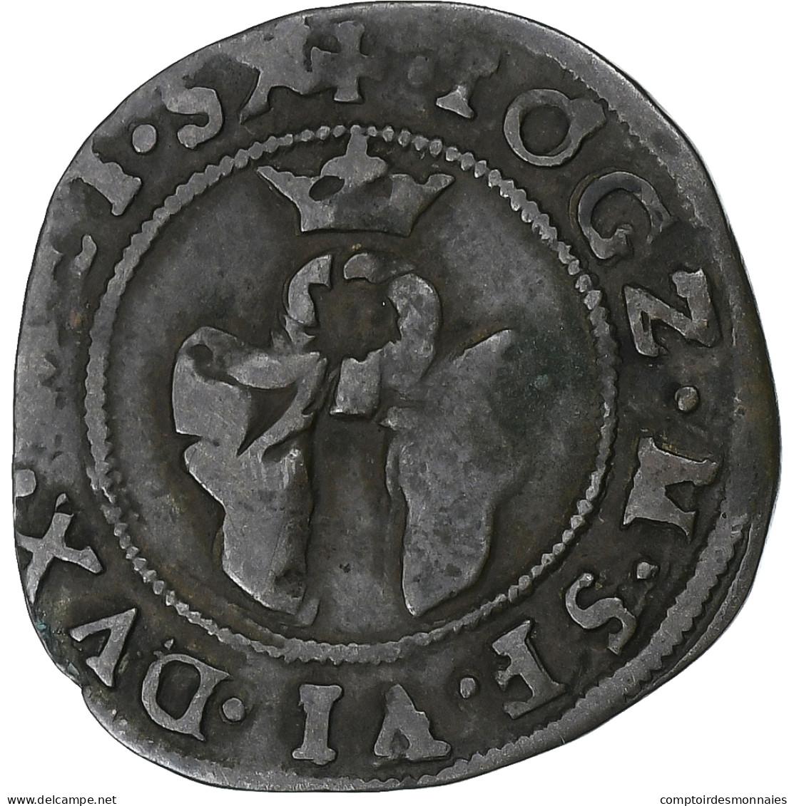 Duché De Milan, Galeazzo Maria Sforza, Trillina, 1466-1476, Milan - Feudal Coins