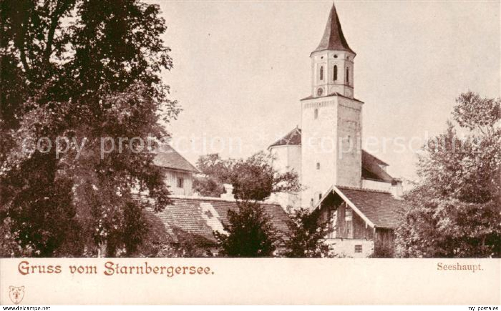 73831307 Seeshaupt Starnberger See Kirche  - Other & Unclassified