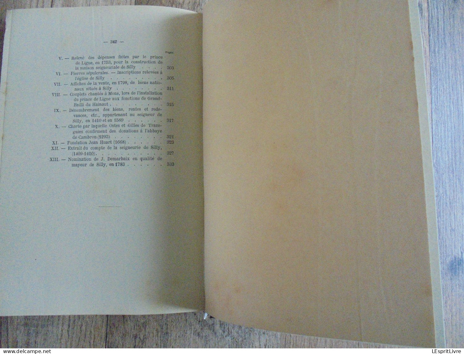 HISTOIRE DE LA COMMUNE DE SILLY 1899 Louis Mélisse Régionalisme Hainaut Seigneurie Commune Population Hameaux Industrie