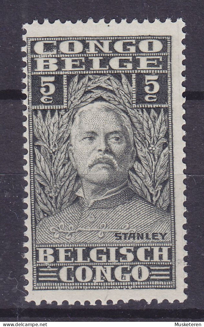 Belgian Congo 1928 Mi. 95, 5c., Stanley, MNH** (2 Scans) - Ongebruikt