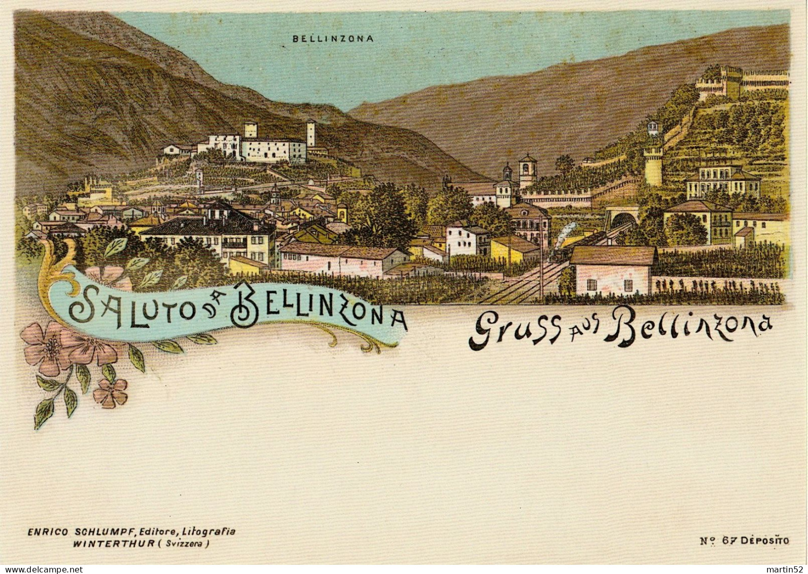 Schweiz Suisse 2008: Bild-PK CPI "GIORNATA DEL FRANCOBOLLO - Saluto Da Bellinzona" Con ⊙ BELLINZONA 7.12.2008 - Tag Der Briefmarke