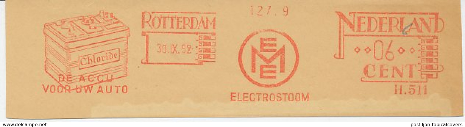 Meter Cut Netherlands 1952 Battery - Chloride - For Your Car - Other & Unclassified