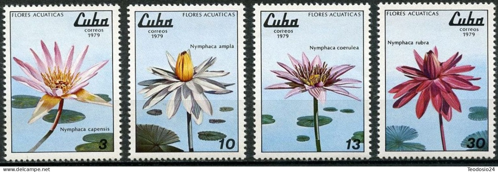 Cuba 1979  2105/8 ** - Unused Stamps