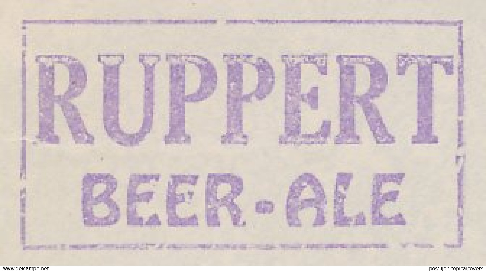 Meter Cut USA 1940 Beer - Ruppert - Wines & Alcohols