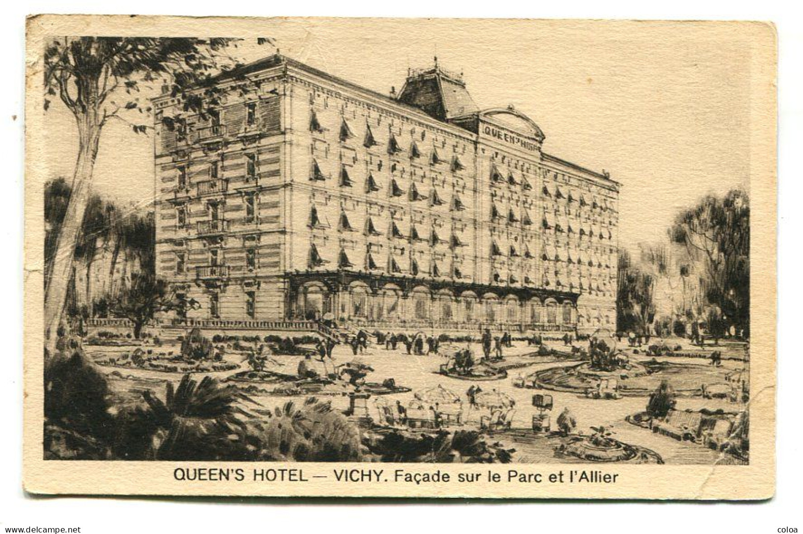 QUEEN’HOTEL Vichy Façade Sur Le Parc Et L’Allier - Vichy