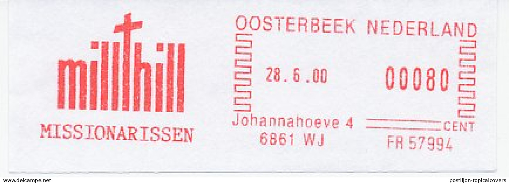 Meter Cut Netherlands 2000 Mill Hill Missionary - Other & Unclassified