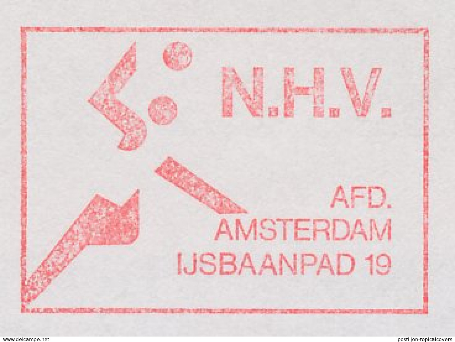Meter Cover Netherlands 1987 Dutch Handball Association - Other & Unclassified