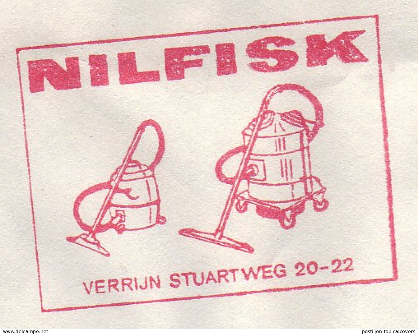 Meter Cover Netherlands 1965 Vacuum Cleaner - Nilfisk - Unclassified