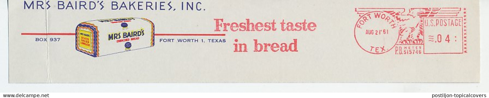 Meter Top Cut USA 1961 Bread - Bakery - Alimentation
