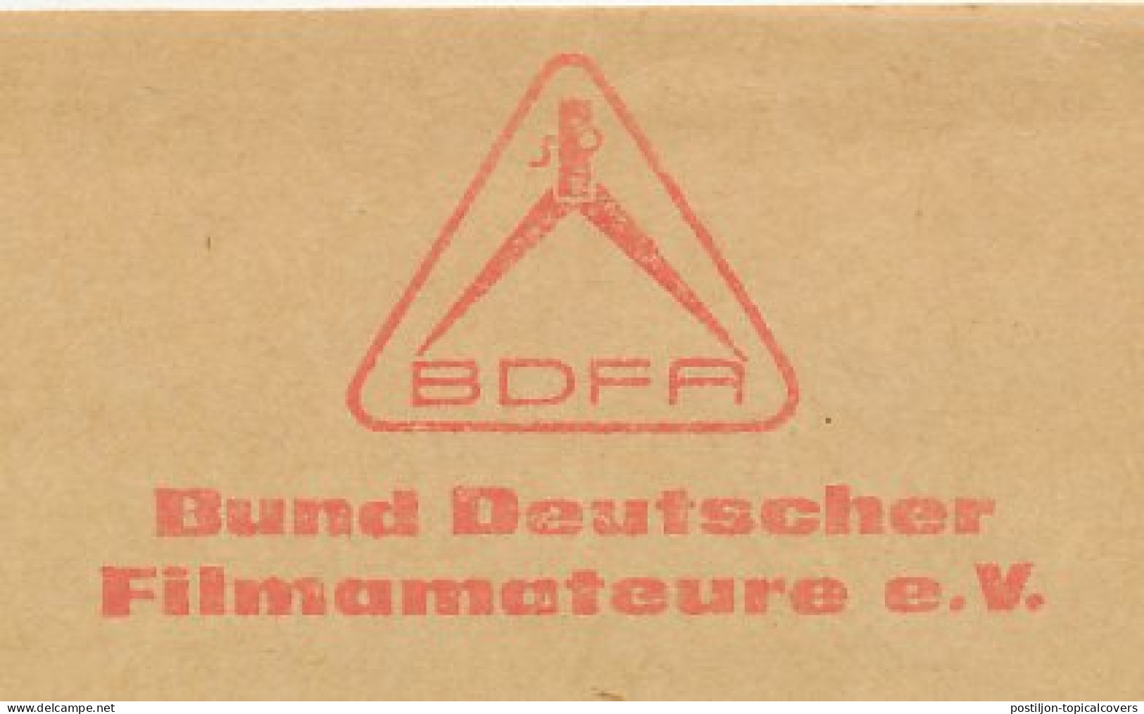 5.00 BDFA - Bund German Film Amateurs - Cinéma