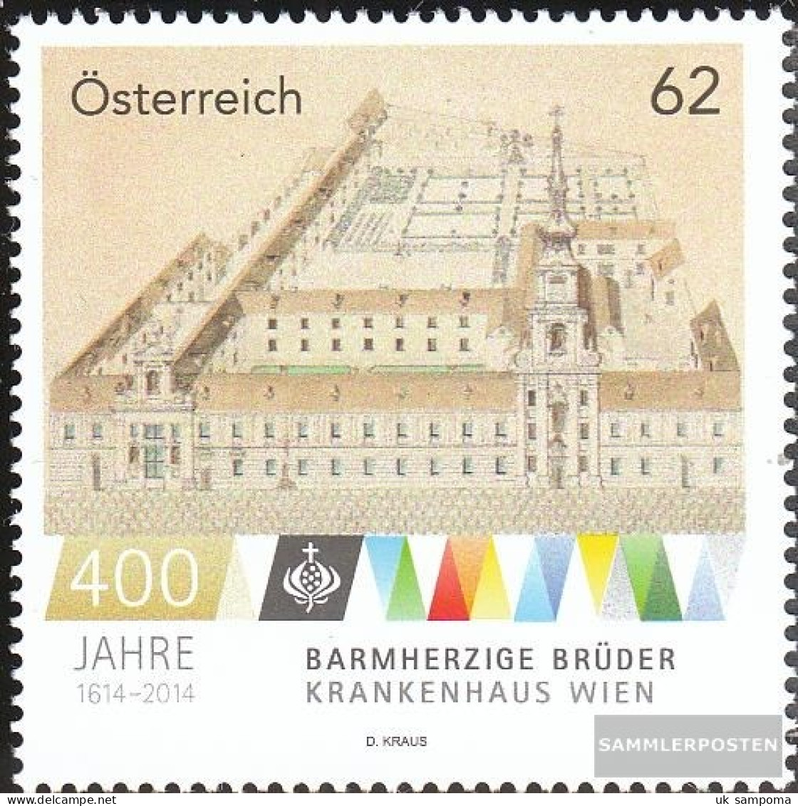 Austria 3121 (complete Issue) Unmounted Mint / Never Hinged 2014 Hospital - Ongebruikt