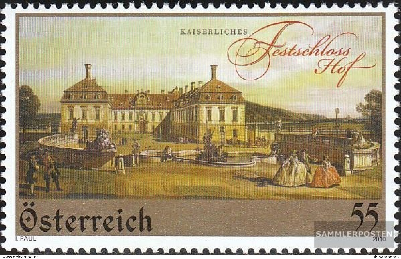 Austria 2866 (complete Issue) Unmounted Mint / Never Hinged 2010 Castle Court - Neufs