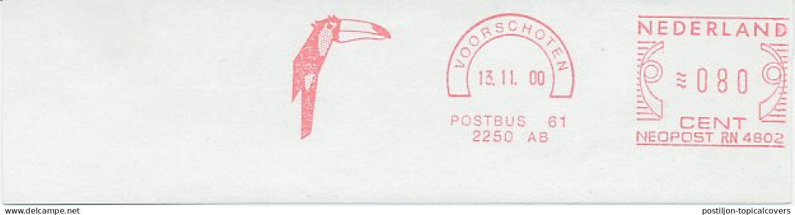 Meter Cut Netherlands 2000 Bird - Toucan - Andere & Zonder Classificatie