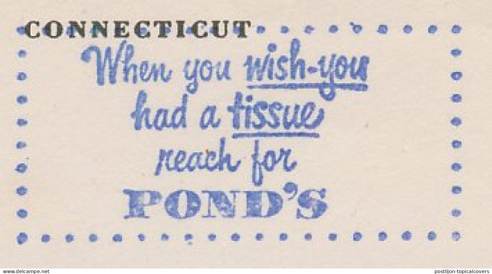 Meter Top Cut USA 1952 Tissue - Pond S - Other & Unclassified
