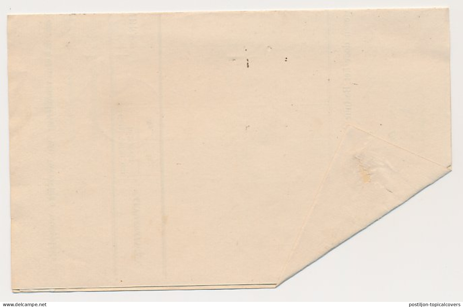 Stempel Distributiekantoor De Bildt - Amersfoort - Eemnes 1866 - ...-1852 Prephilately