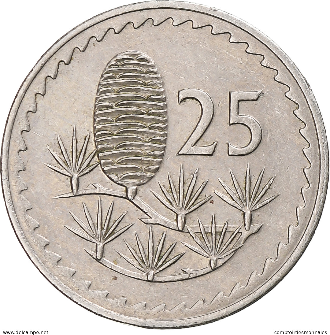 Chypre, 25 Cents, 1974 - Zypern