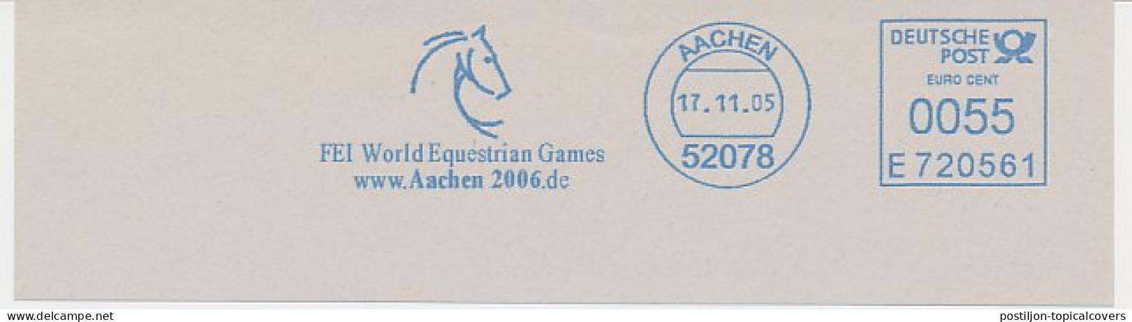 Meter Cut Germany 2005 FEI - World Equestrian Games 2006 - Hippisme