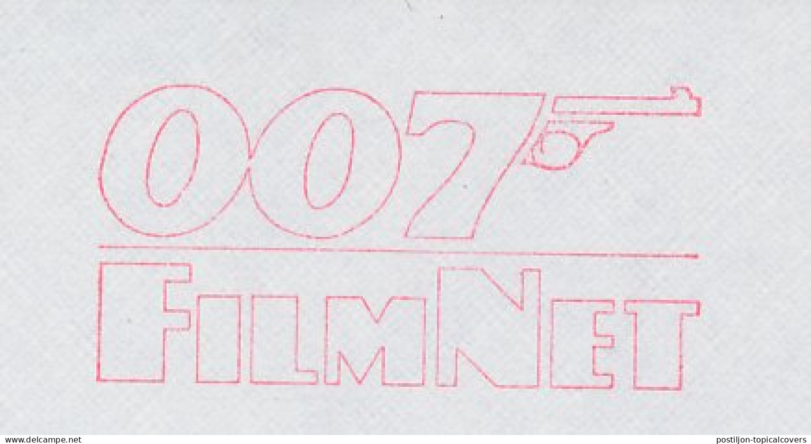 Meter Cut Netherlands 1988 007 - James Bond - Filmnet - Movie - Film