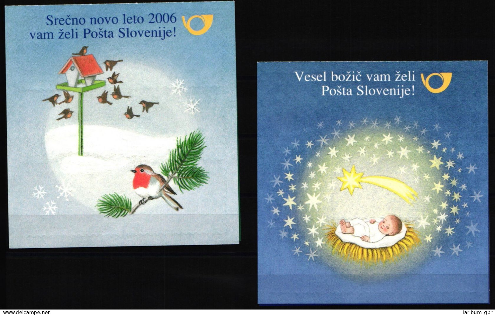 Slowenien MH 0-29-30 Mit 566-565 Postfrisch Weihnachten #NF541 - Slovenia