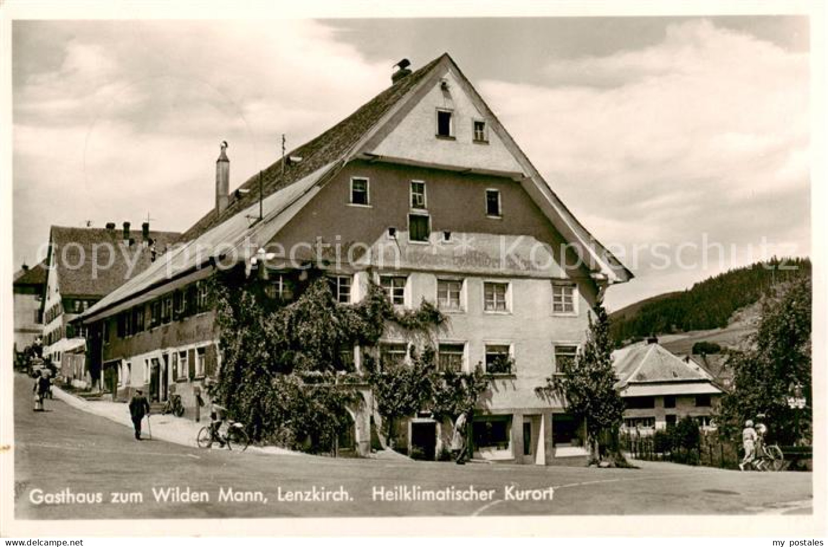 73797491 Lenzkirch Gasthaus Zum Wilden Mann Heilklimatischer Kurort Lenzkirch - Other & Unclassified