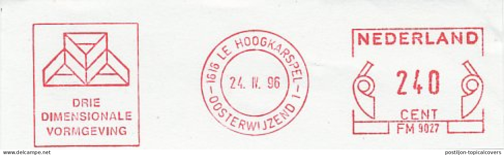 Meter Cut Netherlands 1996 Mathematical Figure - Other & Unclassified