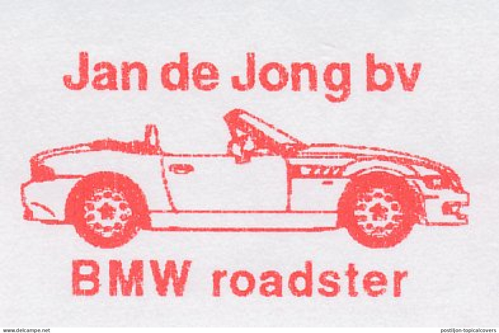 Meter Cut Netherlands 1998 Car - BMW Roadster - Voitures