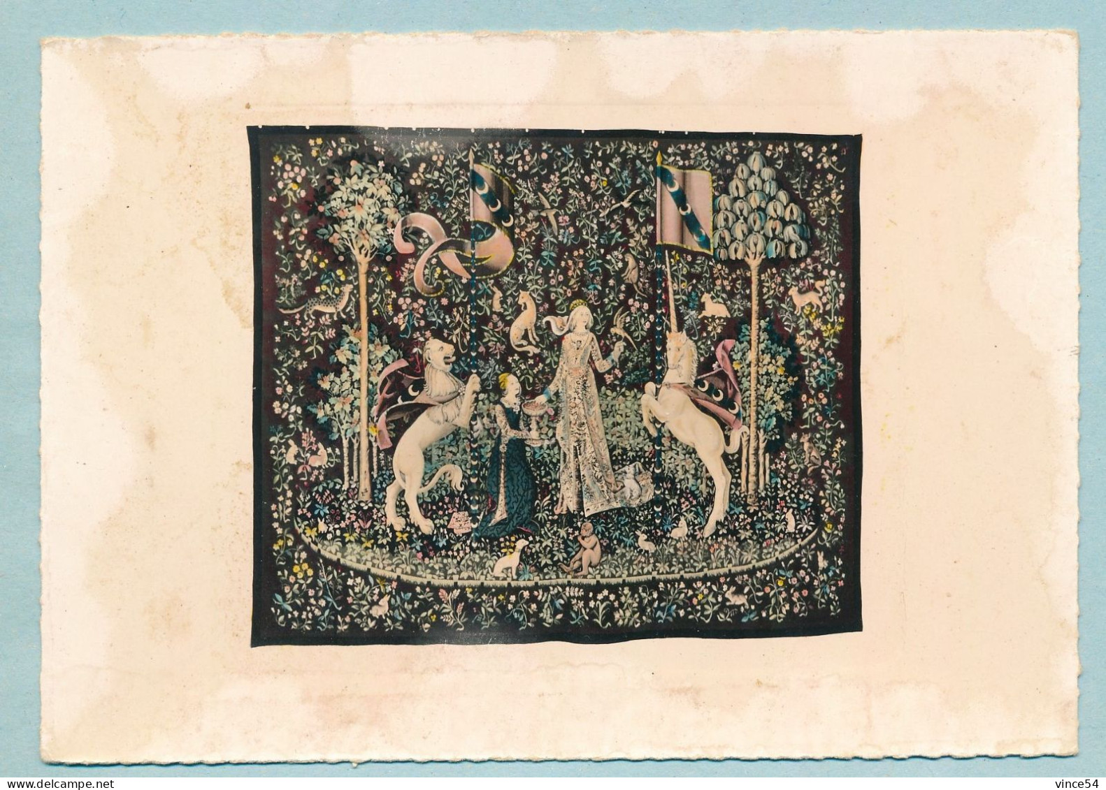 AUBUSSON - La Dame à La Licorne (Copie Du Musée De Cluny) - Aubusson