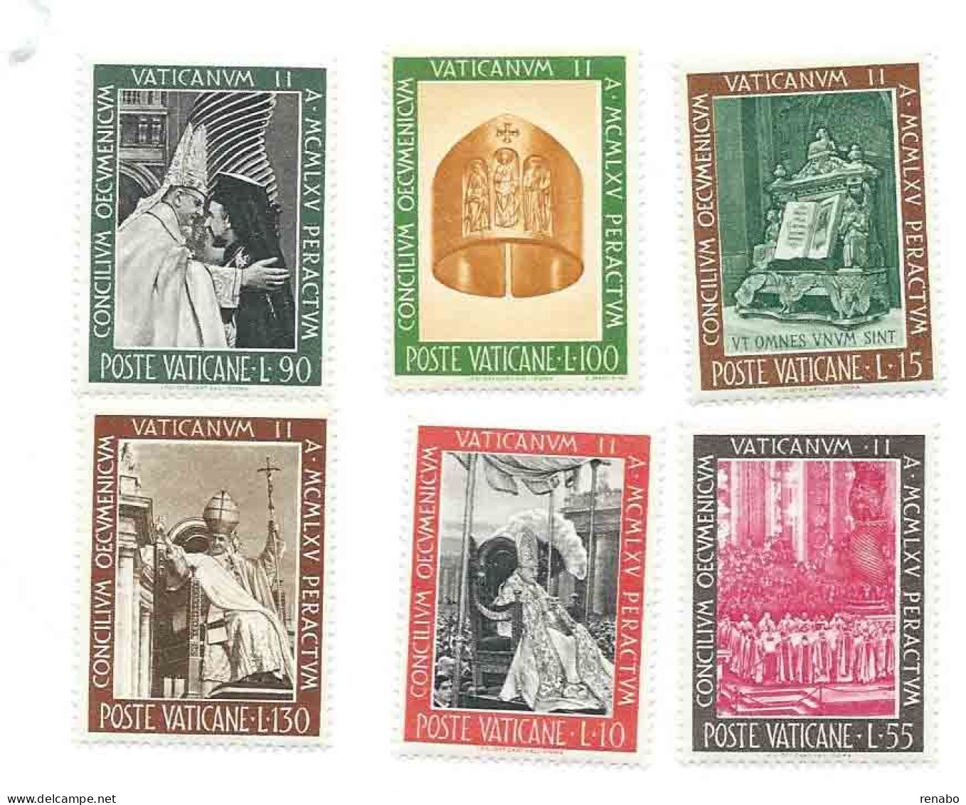 Vaticano 1966; Chiusura Del Concilio Vaticano II. Serie Completa - Ongebruikt