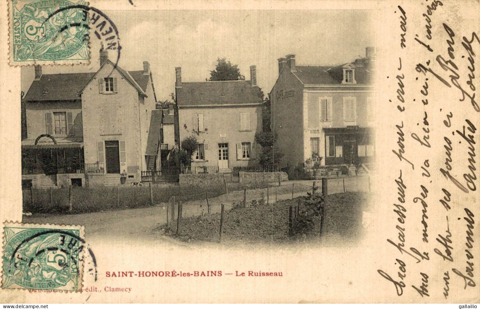 SAINT HONORE LES BAINS LE RUISSEAU - Saint-Honoré-les-Bains