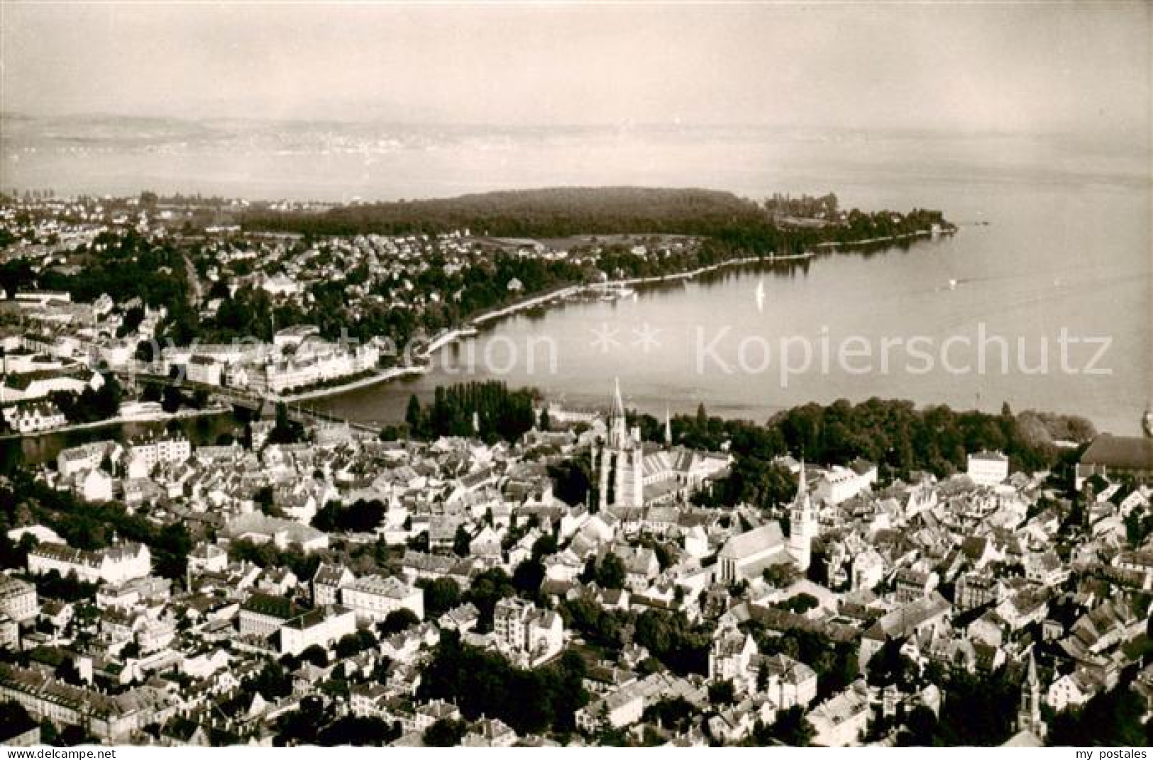 73797391 Konstanz Bodensee Fliegeraufnahme Konstanz Bodensee - Konstanz