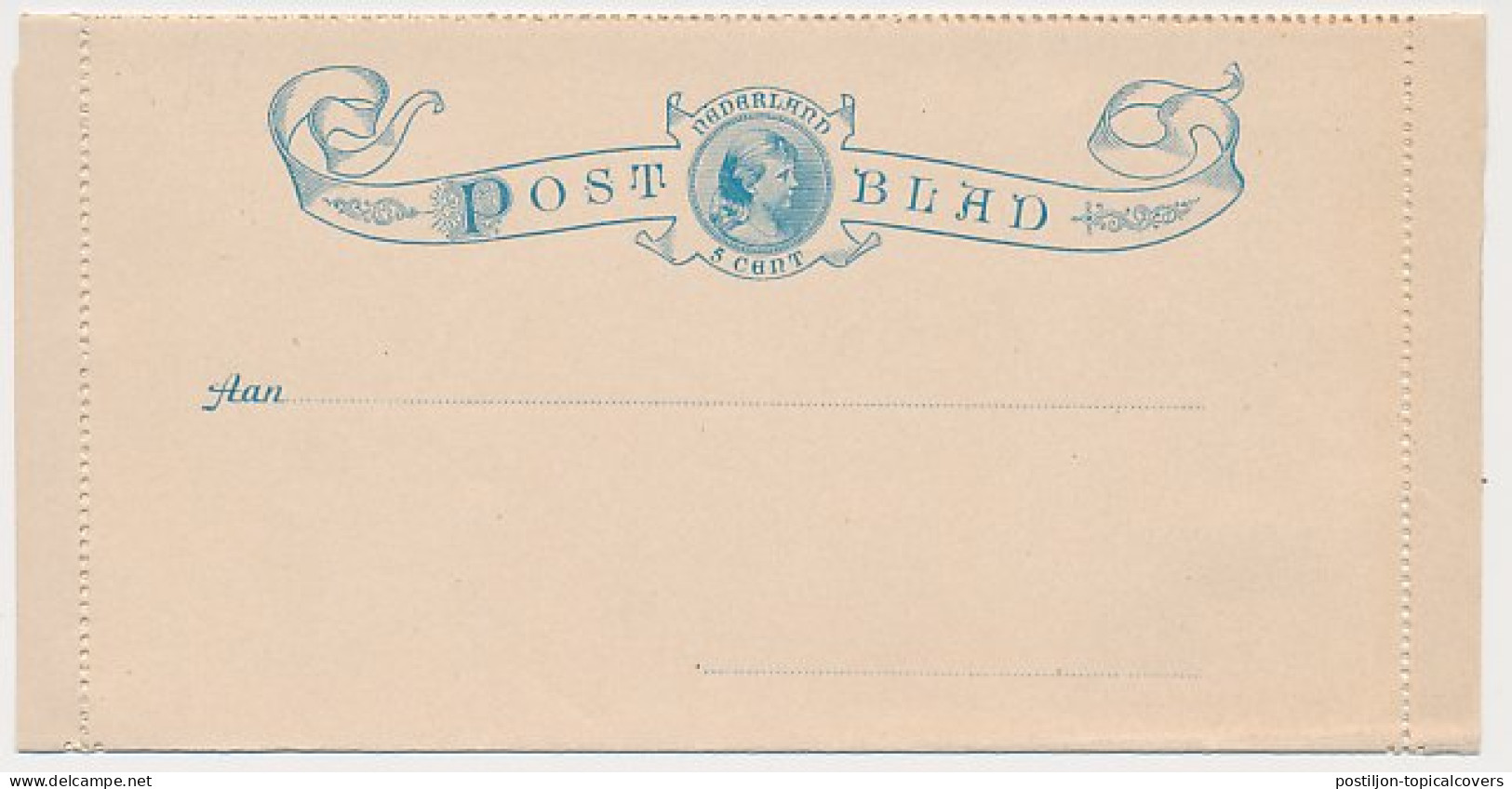 Postblad G. 2 A  - Postal Stationery