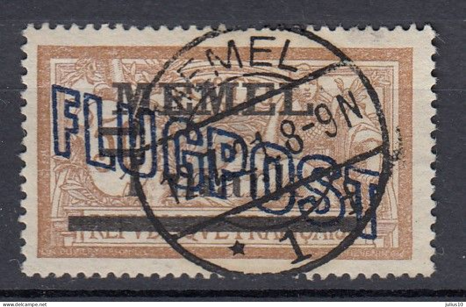 MEMEL 1921 Used (o) Mi 43 #MM20 - Memel (Klaïpeda) 1923