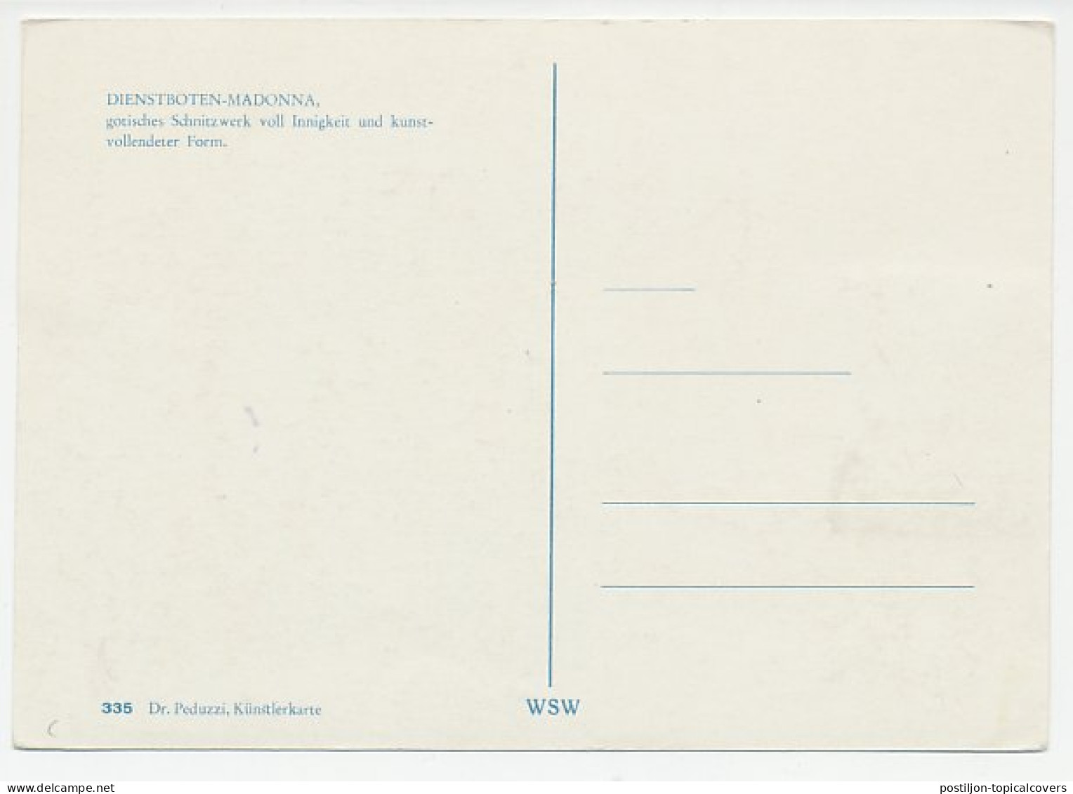 Maximum Card Austria 1952 Catholic Day Vienna - Autres & Non Classés
